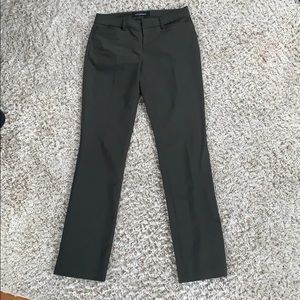 Army green trousers